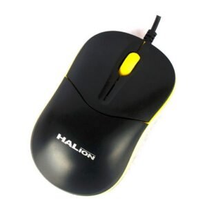 Mouse Halion Russo HA-M818 USB Black/Yellow