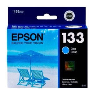Tinta Epson T133220 (133) Cyan 300 Pag