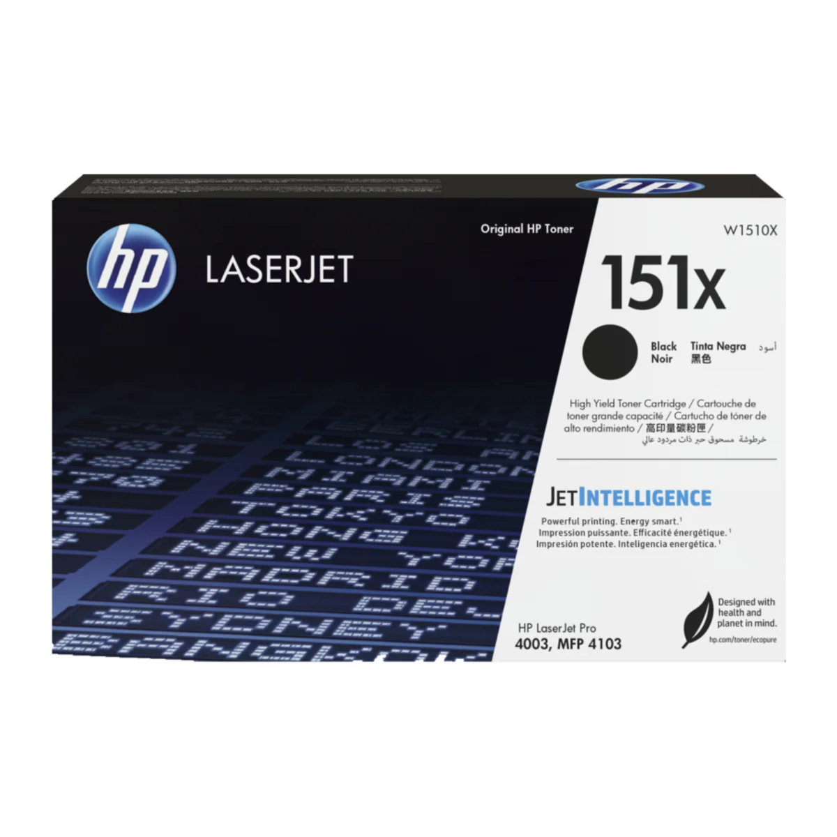 TonerHP151XBlackW1510X